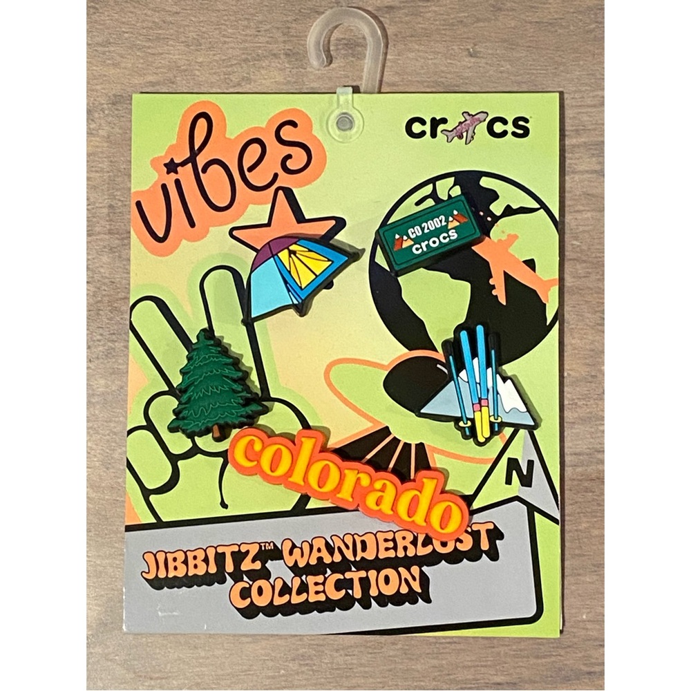 **FINAL PRICE**  Crocs Jibbitz - Wanderlust Collection: Colorado